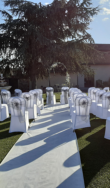 Salle de réception avec jardin Lyon